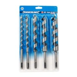Silverline 5 Mèches Hélicoïdales SDS-Plus 10 - 25 Mm