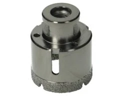 Scie Cloche Trépan Diamant à Sec Pour Meuleuse : 72 Mm
