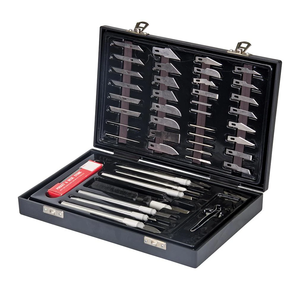 Silverline Maxi Coffret De Scalpels. 51 Pièces