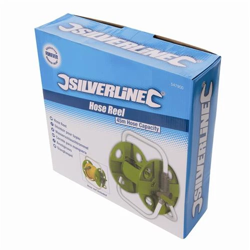 Silverline Dévidoir Pour Tuyau D'arrosage Capacité 45 M – Image 3