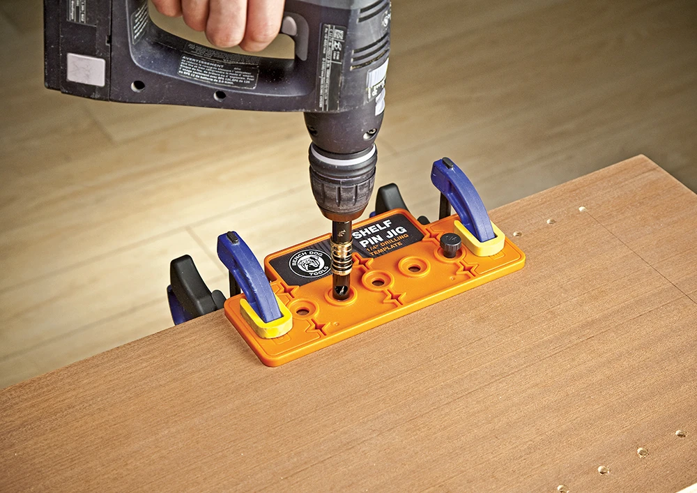 Gabarit De Perçage Pour étagère Avec Foret De 6.35 Mm – Image 3