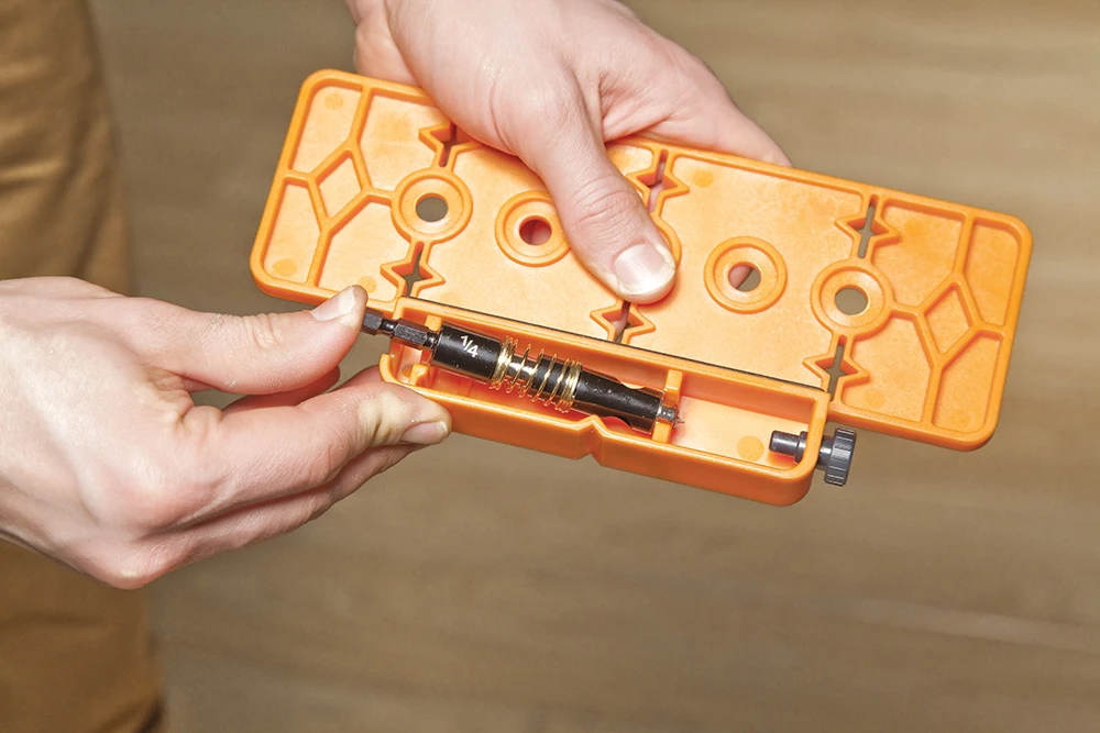 Gabarit De Perçage Pour étagère Avec Foret De 6.35 Mm – Image 4