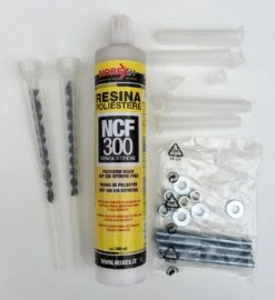 Kit De Fixation Chimique - Résine De Scellement Avec Accessoires