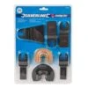 Silverline Kit De Lames Pour Outil Multifonction Oscillant