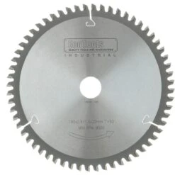 Lame De Scie Pour Mélaminé, Aluminium Et PVC. 160 X 20 Mm