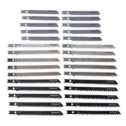 Silverline 30 Lames De Scie Sauteuse à Emmanchement En U