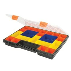 Silverline Mallette Coffret à 21 Compartiments Pour Rangement De Quincaillerie