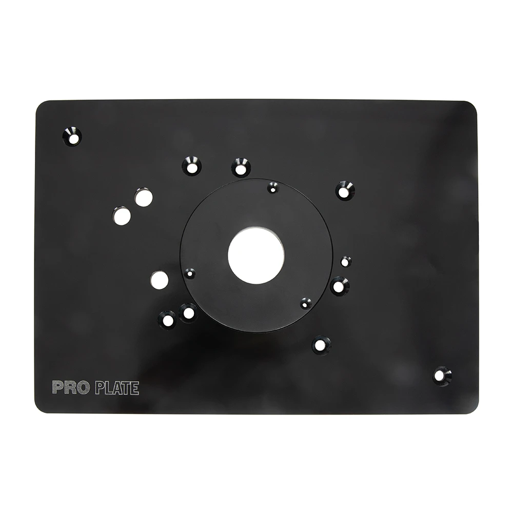 Plaque En Aluminium Pré-percé Pour Défonceuse Triton TRA001 Et MOF001 Sous Table – Image 2