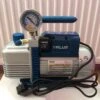 Pompe à Vide 2 étages Value 226 L/m Avec électrovanne Et Vacuomètre