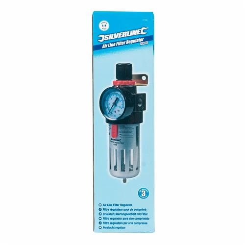 Silverline Filtre Régulateur Pour Air Comprimé 150 Ml – Image 3