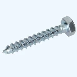 Tirefonds 8x60 Mm Acier Galvanisé - Paquet De 100