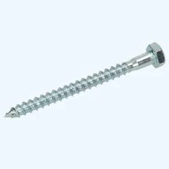 Tirefonds 8x90 Mm Acier Galvanisé - Paquet De 100