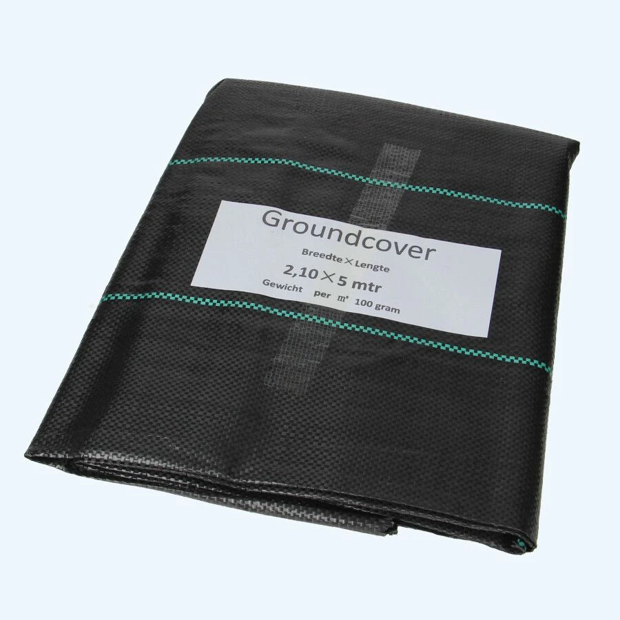 Toile De Paillage 2 X 5 Mètres, Bâche De Paillage Pour Sol Traitée Anti-UV