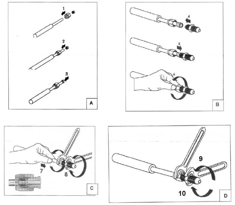 Union Double Facile Pour Les Liaisons Frigorifiques 1/2" SAE, Pour Tuyaux De 12,7 Mm – Image 2
