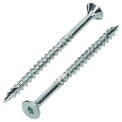 Vis Torx Pour Bois Et Agglo 5,0 X 80 Mm, 200 Pcs (filetage Partiel)