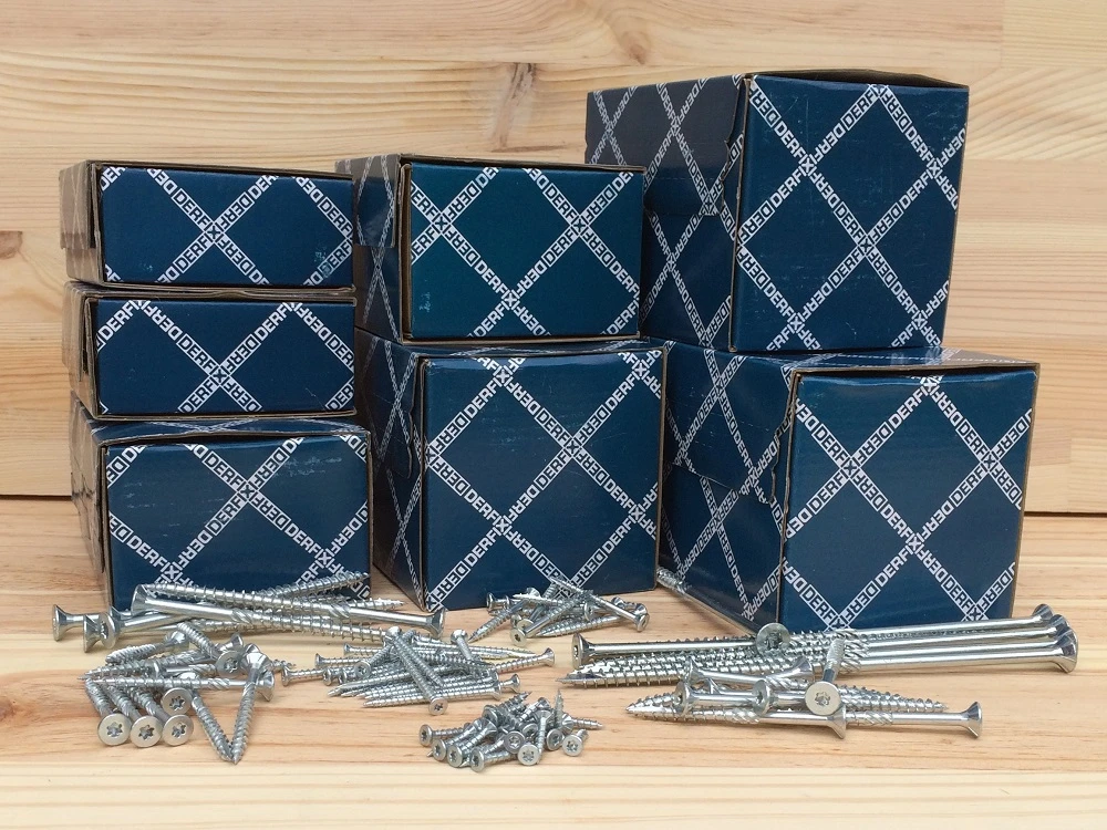 Vis Torx Pour Bois Et Agglo 6,0 X 160 Mm, 100 Pcs (filetage Partiel) – Image 2