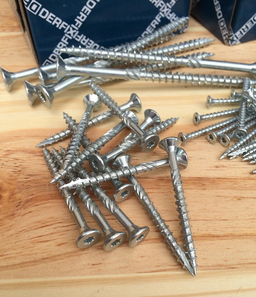 Vis Torx Pour Bois Et Agglo 4,5 X 80 Mm, 200 Pcs (filetage Partiel) – Image 3