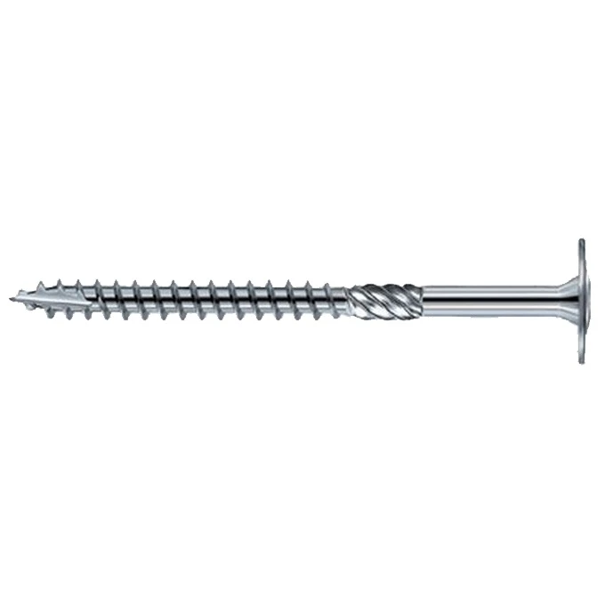 Vis Charpente à Tête Plate Large Rondelle 6 X 80 Mm, 100 Vis