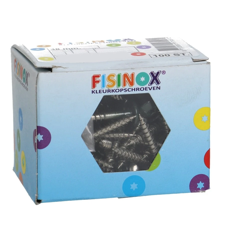 Vis Pour Bardage HPL Composite En Inox à Tête Colorée Blanc Crème RAL 9001 – Image 2