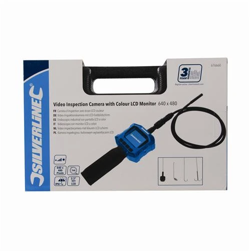 Silverline Caméra D'inspection Avec écran LCD Couleur – Image 8