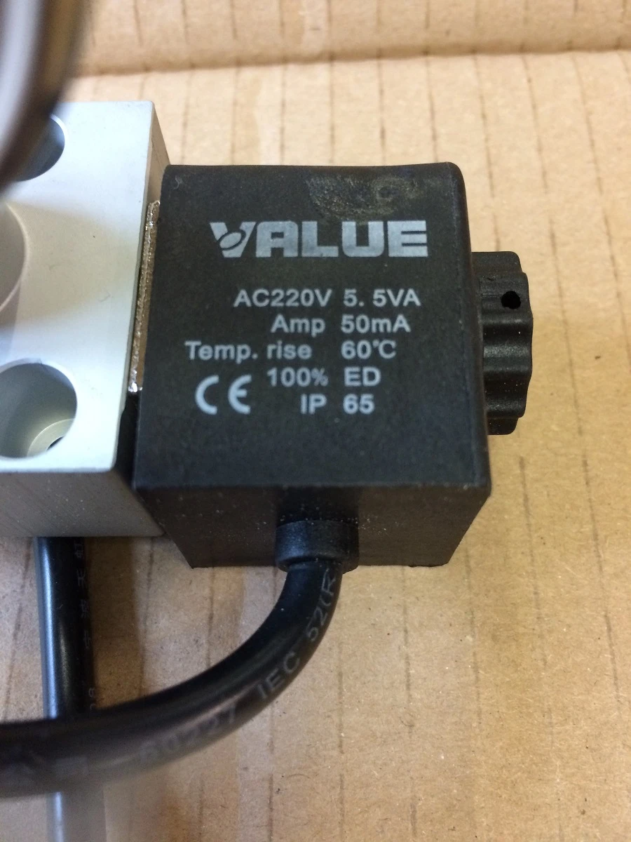 Vacuomètre Et électrovanne Pour Pompe à Vide Value VE225NSV Et VE245NSV – Image 3