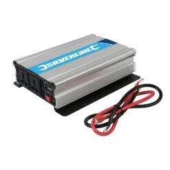 Silverline Onduleur 12 V 1000 W Avec 2 Prises Pour Batterie Automobile