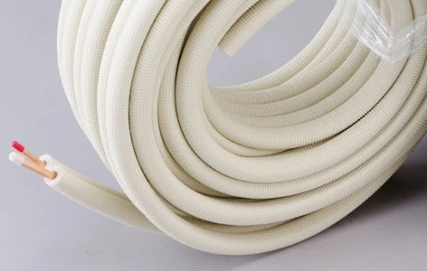 Bi-Tube Cuivre 1/4'' 1/2'' Isolé M1 - Couronne 20m à Prix Discount